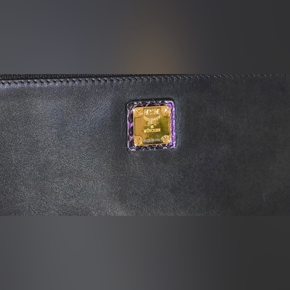 💯 Authentic Rare MCM Muti-Way Clutch (Made in Italy) - Picture 11 of 16